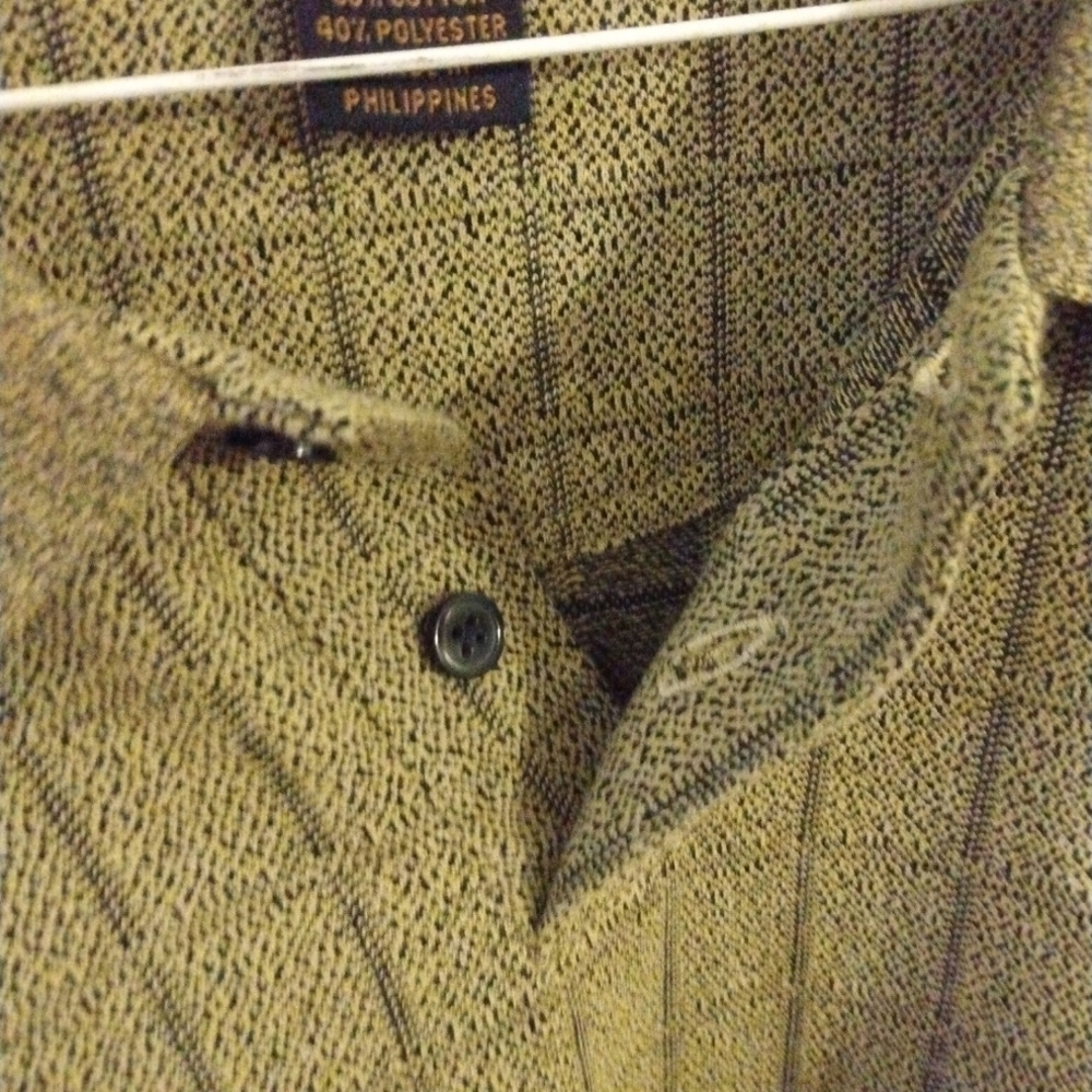 Van Heusen Long Sleeved Business/Casual Button Up Neck Collard Sweater XL - Picture 4 of 9